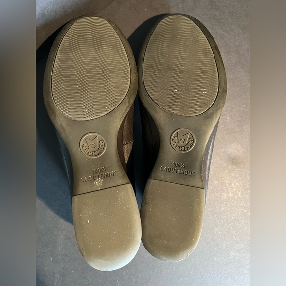 Mephisto Air-Relax Brown Leather Wedge Heels - Picture 6 of 8